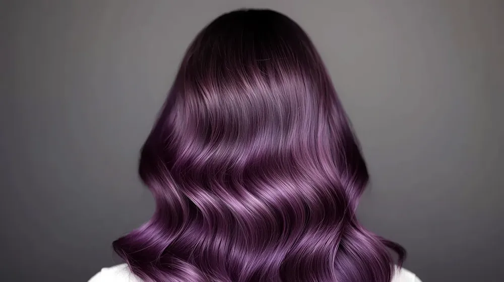 coiffure mauve